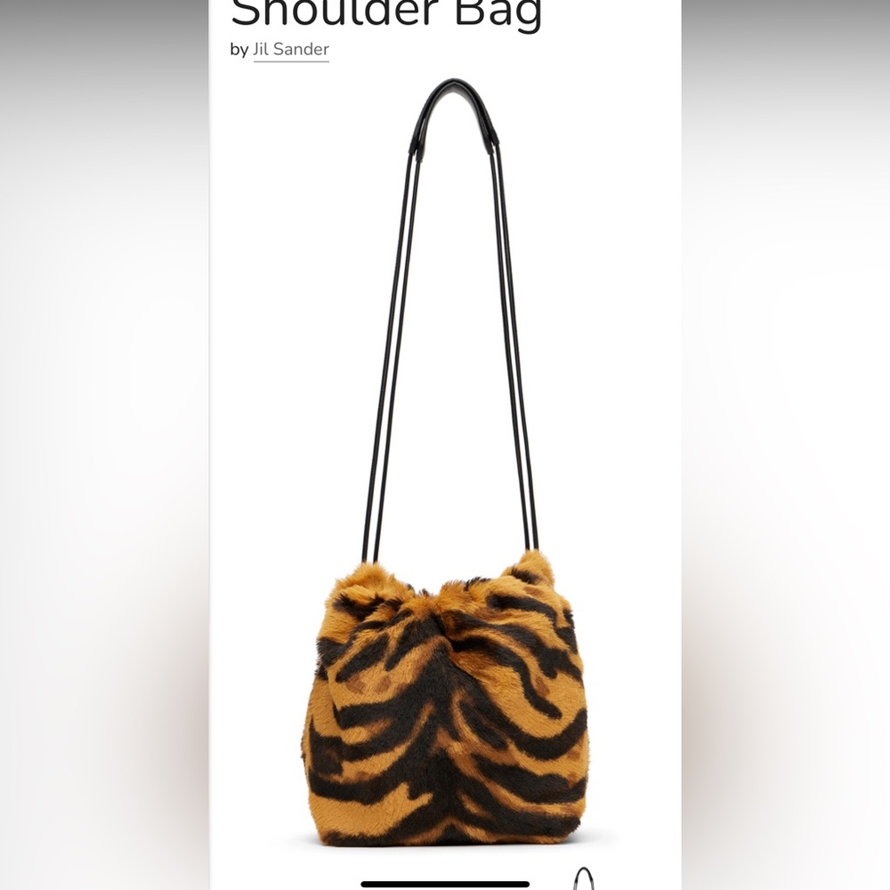 Jil Sander tiger shoulder bag - Picture 2 of 11